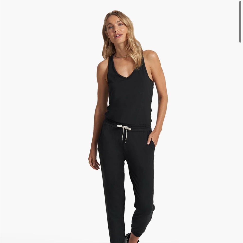 Vuori Black Lux jumpsuit nwt